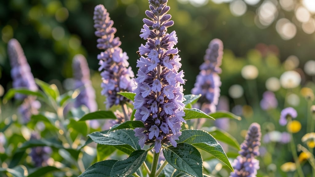Butterfly Bush with Fragrant Lavender Blossoms
