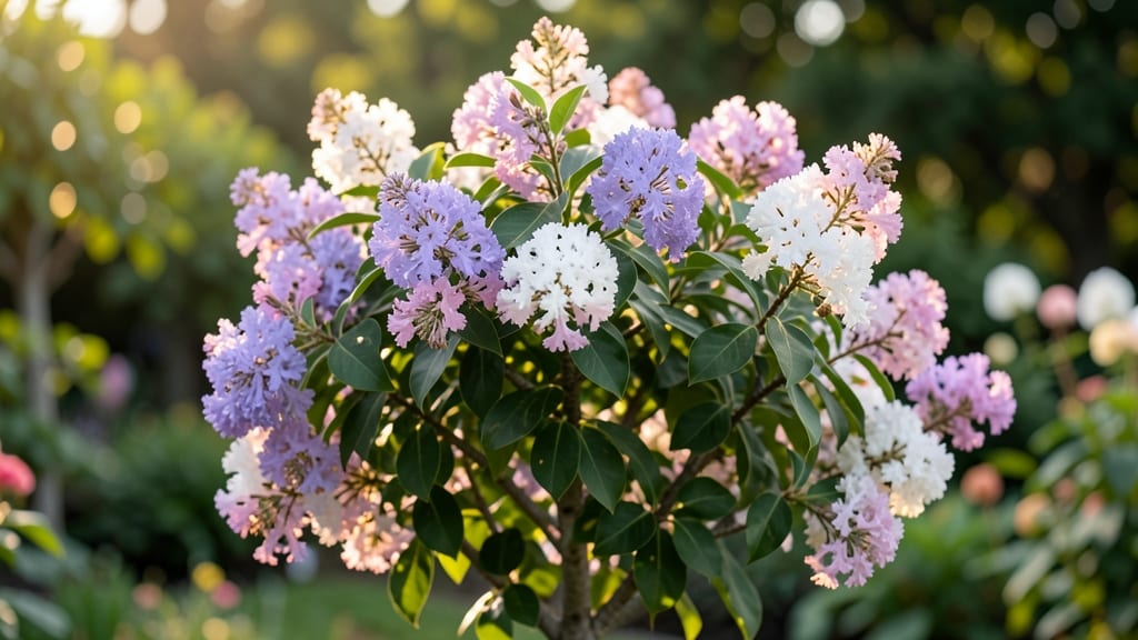 Dwarf Crape Myrtle for Long-Blooming Season