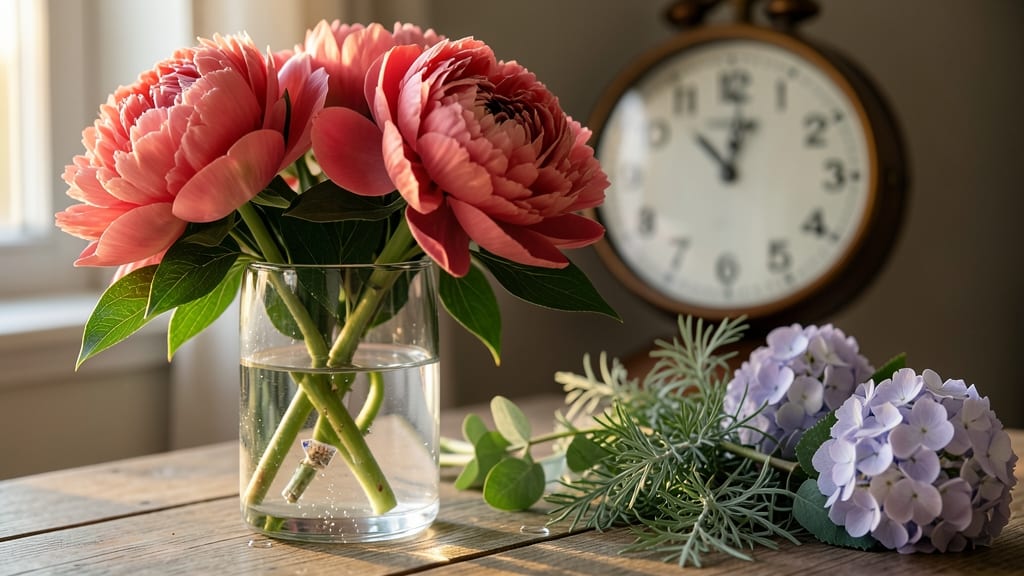 How Long Do Peonies Bloom in Vase: Cut-Flower Longevity Hacks for 10+ Days