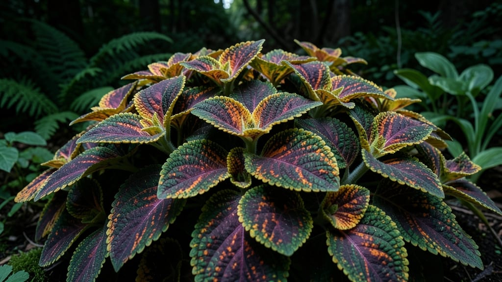 Coleus with Striking Foliage Varieties