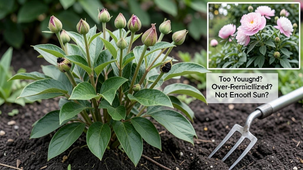 Peonies Didn’t Bloom This Year: Rebloom Triggers for Next Season’s Purple Spikes