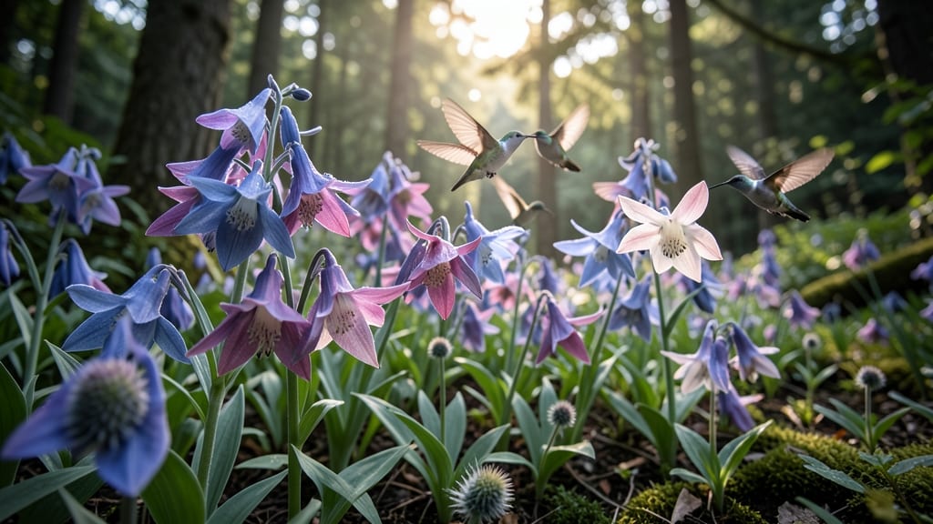 Columbine Aquilegia: Whimsical Spurred Blooms