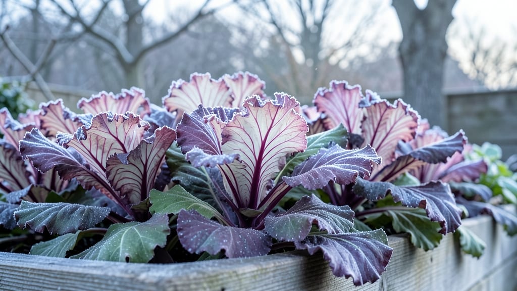 Ornamental Kale: Edible Foliage with Winter Color