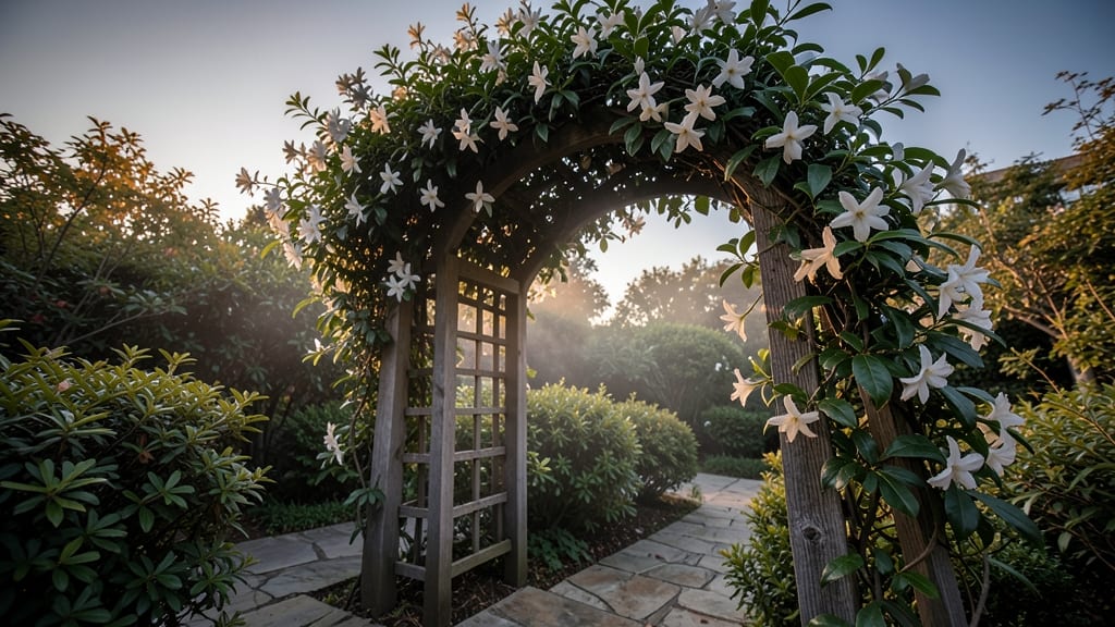 Star Jasmine for Fragrant Nighttime Blooms