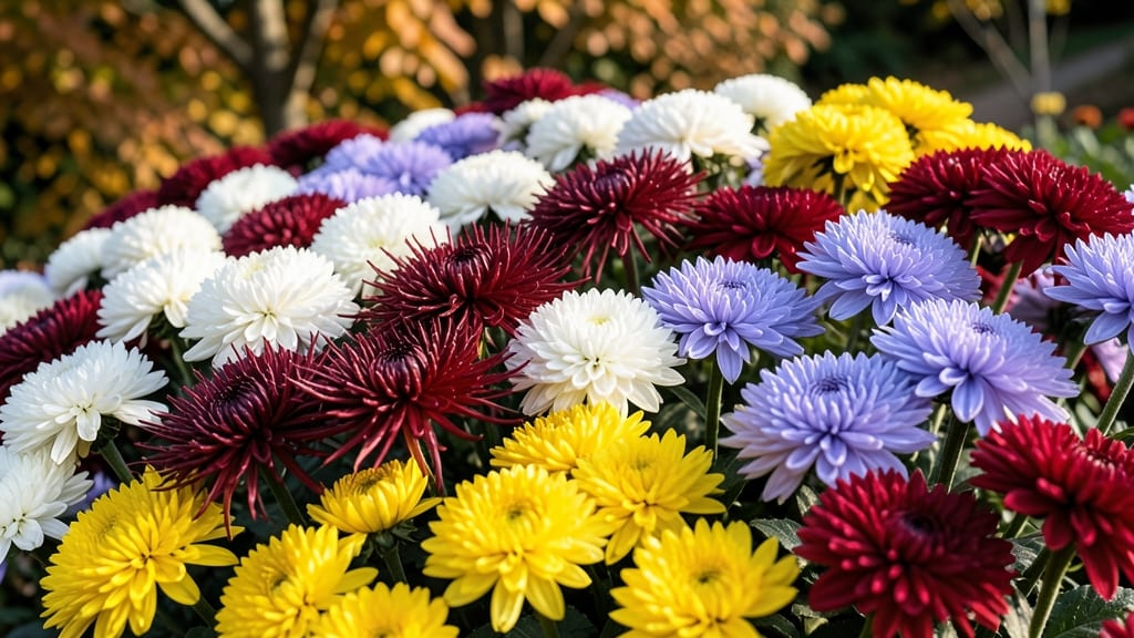 Chrysanthemum: Classic Fall Color And Texture