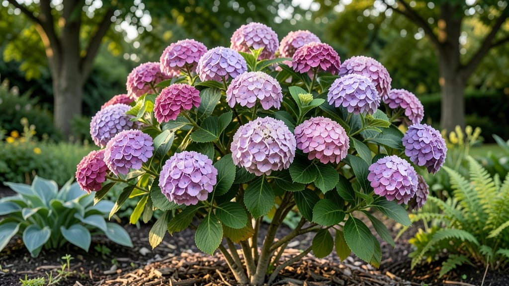 Double Bloom Hydrangeas: Heat-Triggered Rebloom Secrets for Lush Purple Spikes