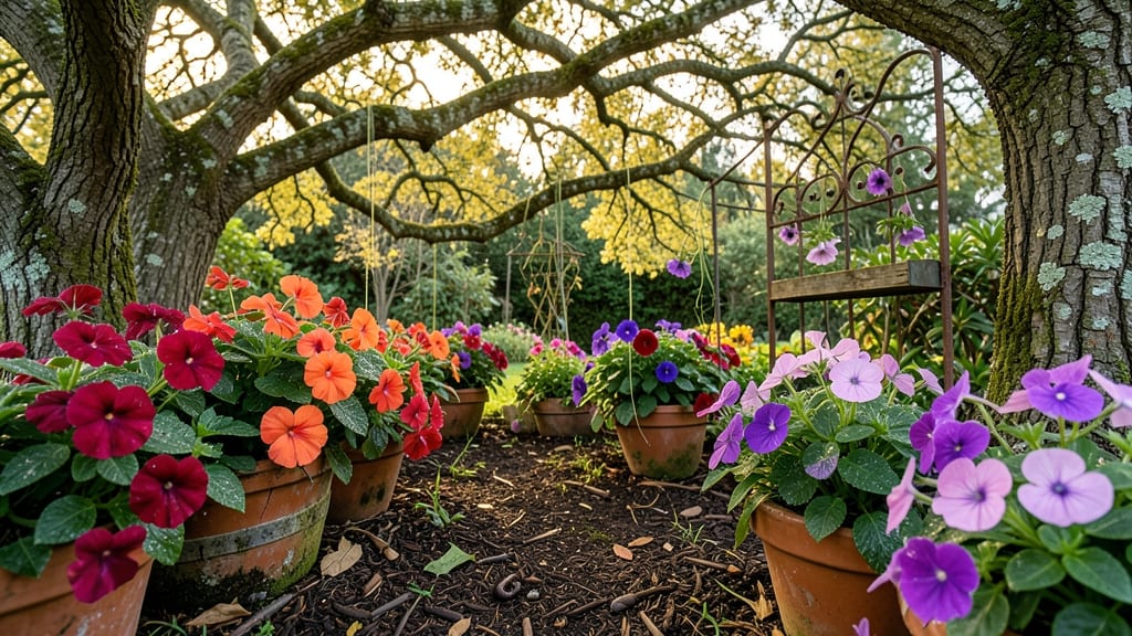 Impatiens for Continuous Colorful Displays