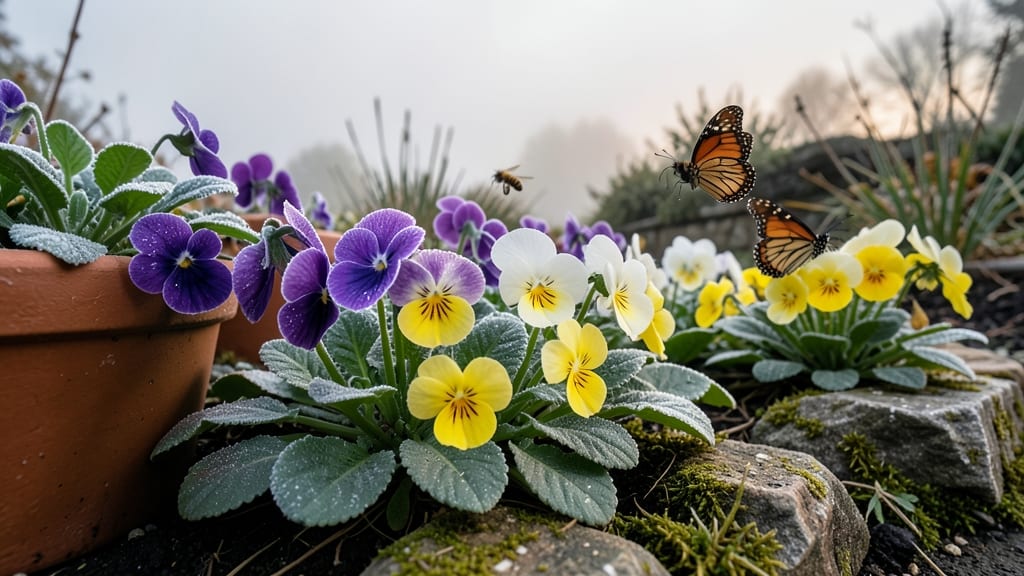 Violas: Miniature Pollinator Magnets