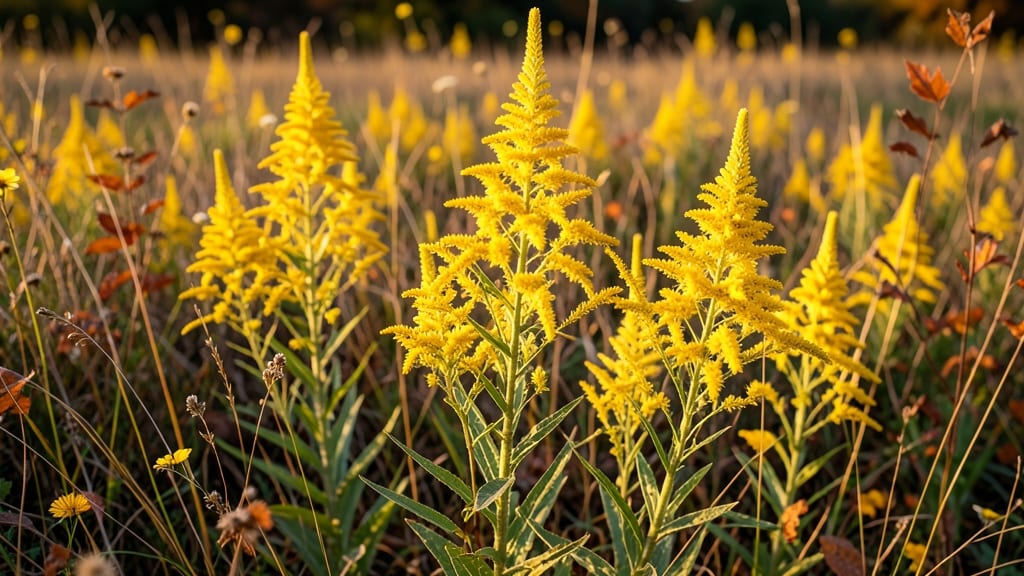 Goldenrod: Bright Yellow Pollinator Magnet