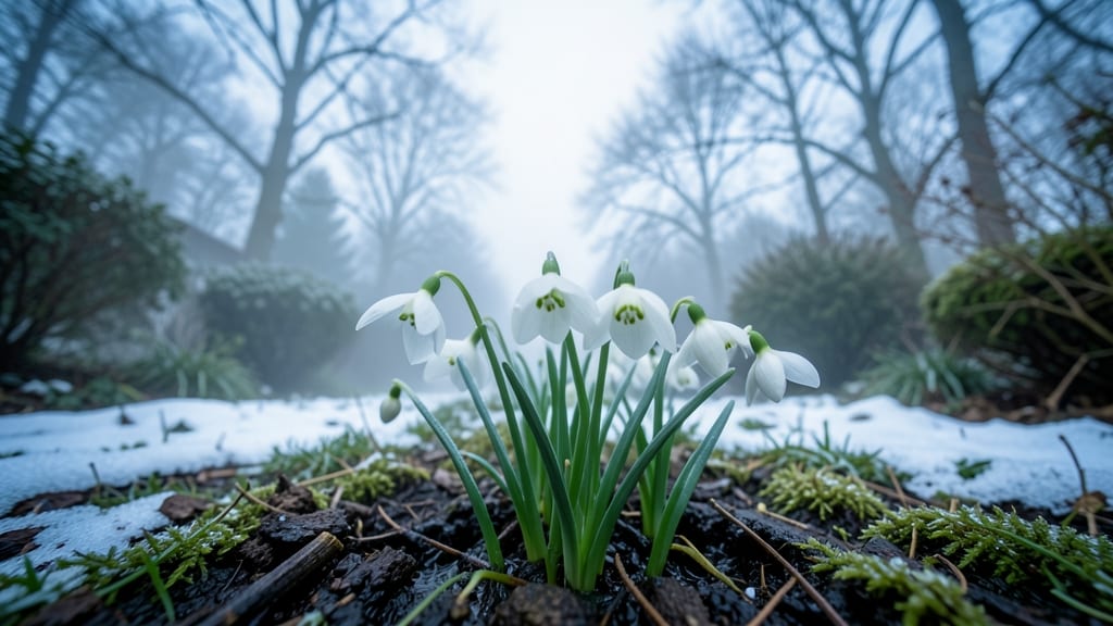 Snowdrops: Ephemeral Winter Flowers