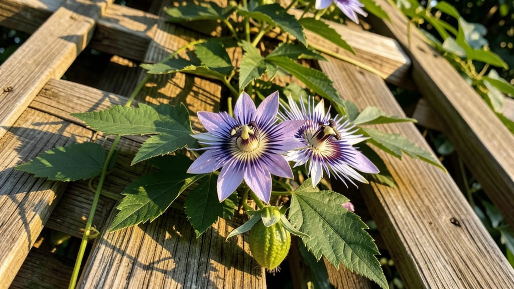 Passionflower Vine for Edible Ornamental Drama
