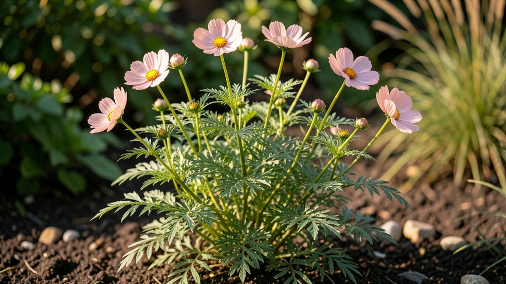 Cosmos Bloom Time: Light-Responsive Triggers for Faster First Flowers
