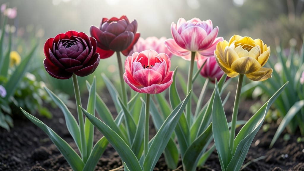 Double Bloom Tulips: Cut-Back Trick for Second Flush of Fragrant Spikes