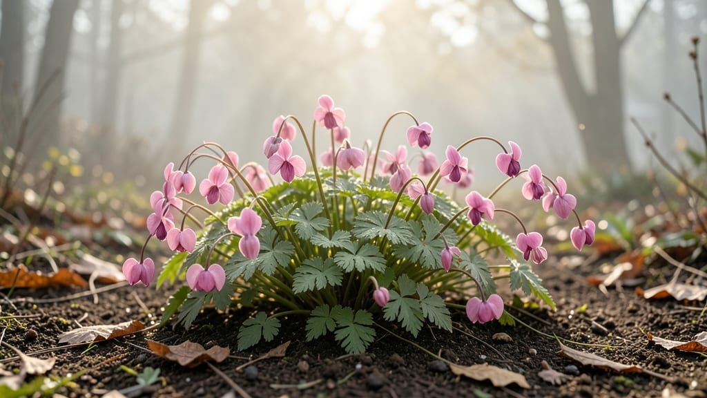 Bleeding Heart Plant: Delicate Pink Lace