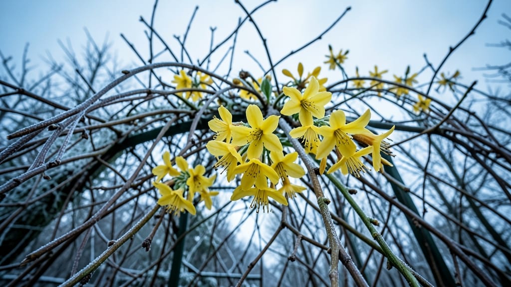Winter Honeysuckle: Fragrant Clusters in Cold Months