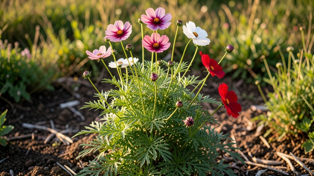 Cosmos Flowers Bloom Time: Dark-Blooming Nighttime Magic & Heat Triggers