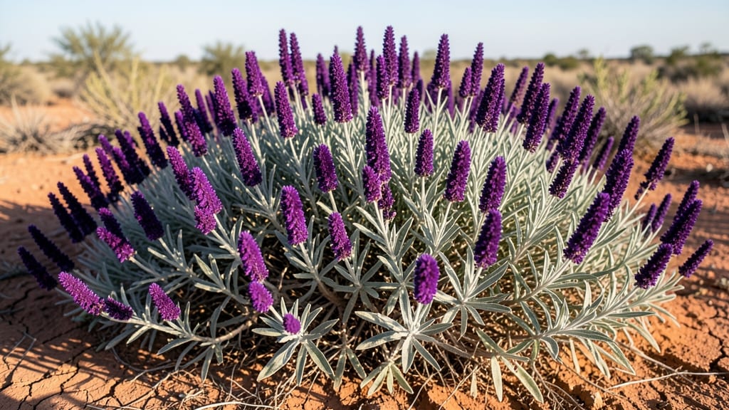Mexican Bush Sage for Drought-Resistant Purple Blooms