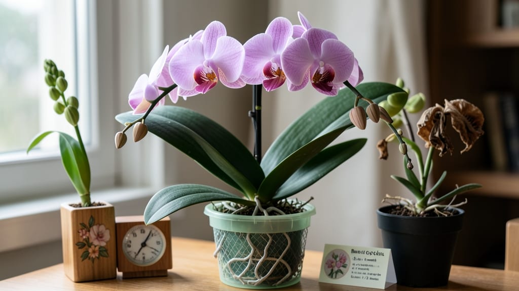 How Long Do Orchids Bloom Indoors: Exact Weeks by Type and Light Needs