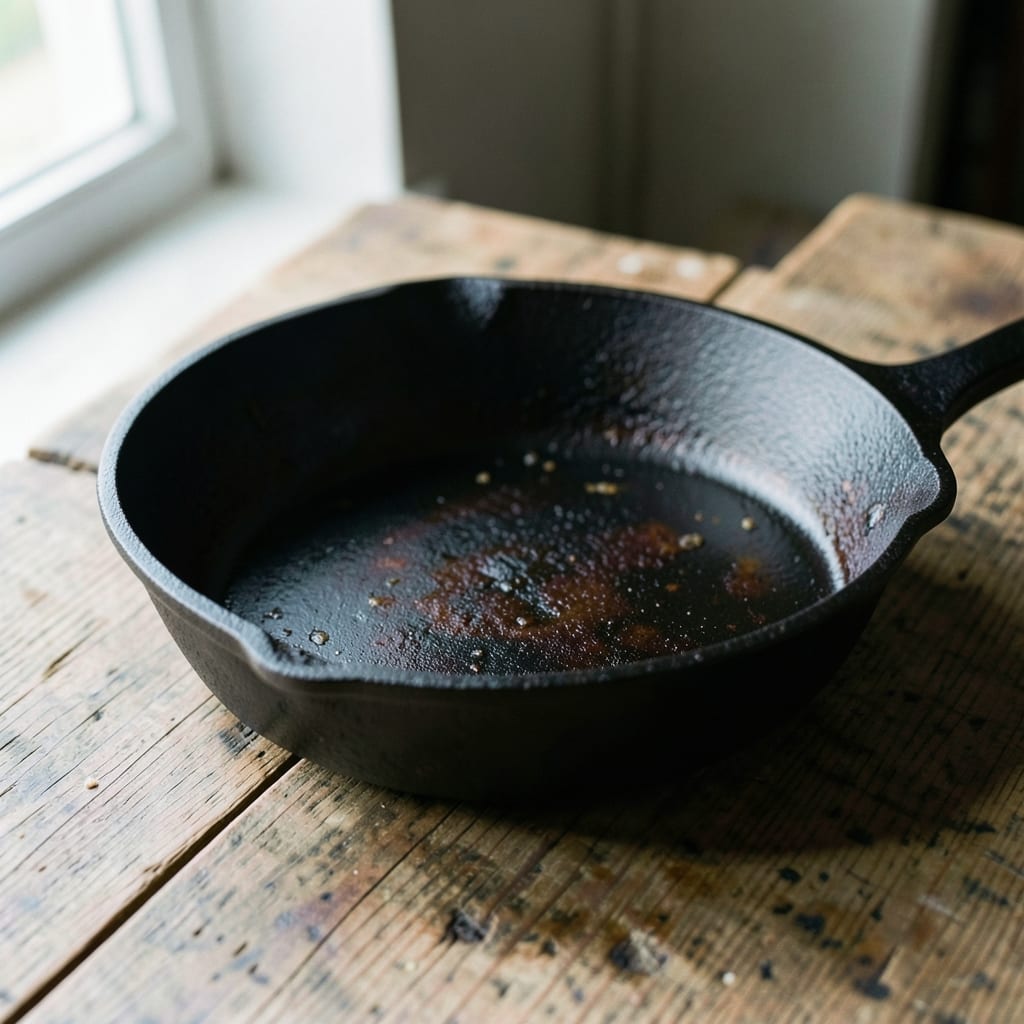 The cast iron skillet