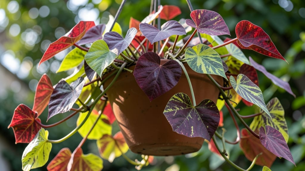 Sweet Potato Vine for Bold Trailing Foliage