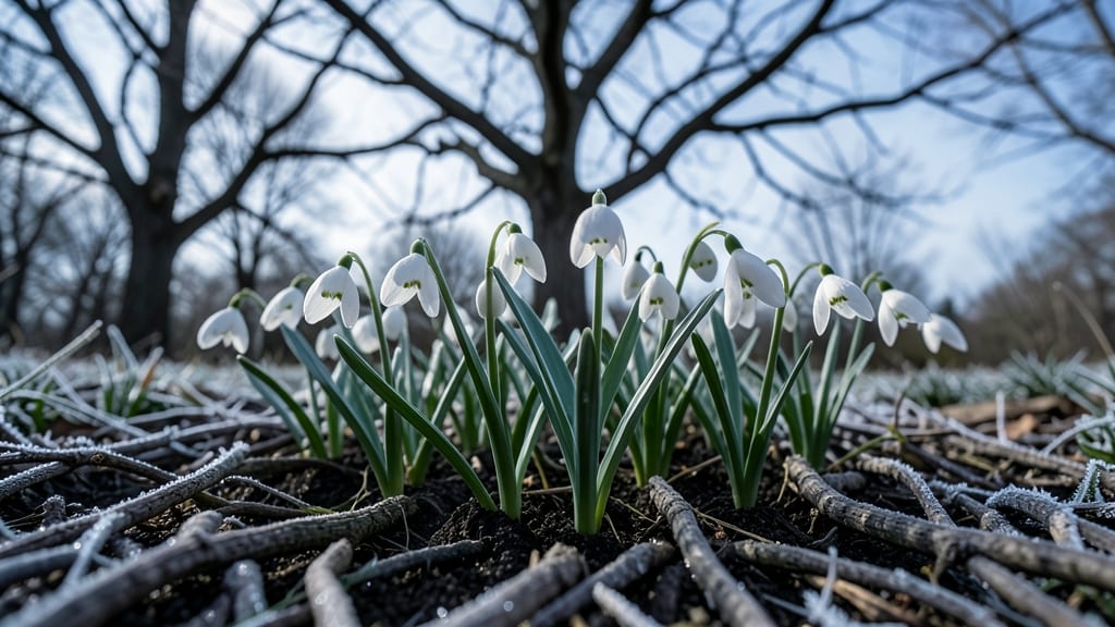 Snowdrops: Elegant White Harbingers of Spring