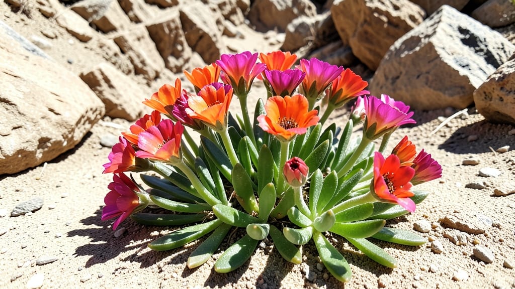 Portulaca Flowers That Thrive on Neglect