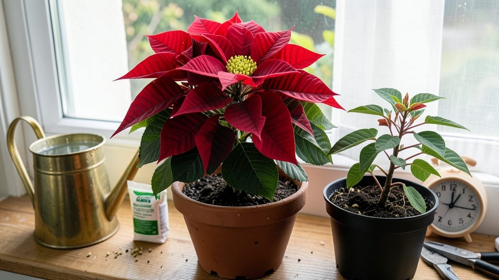 How to Get Poinsettias to Bloom Again: Light Triggers and Timing Secrets