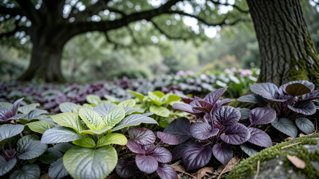 Heuchera for Textured Silver and Purple Leaves
